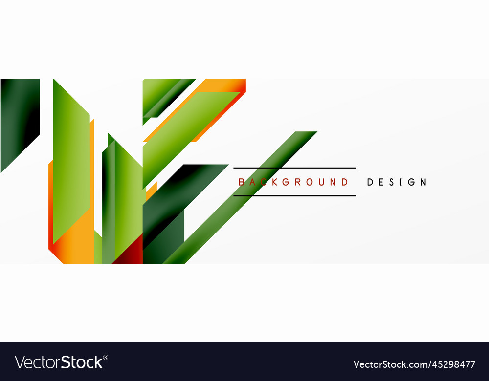 Minimal geometric abstract background dynamic 3d Vector Image Minimal geometric abstract background dynamic 3d