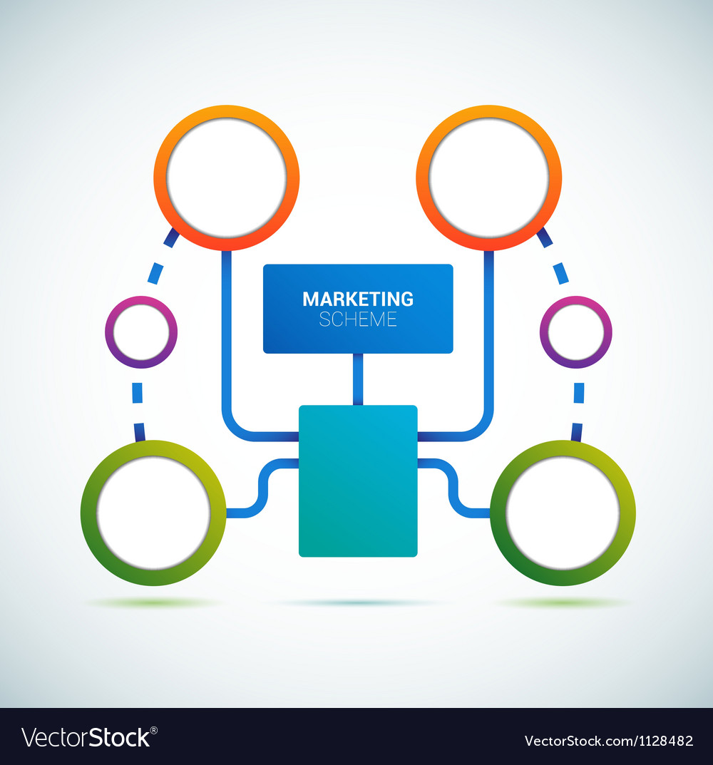 Presentation color circles template