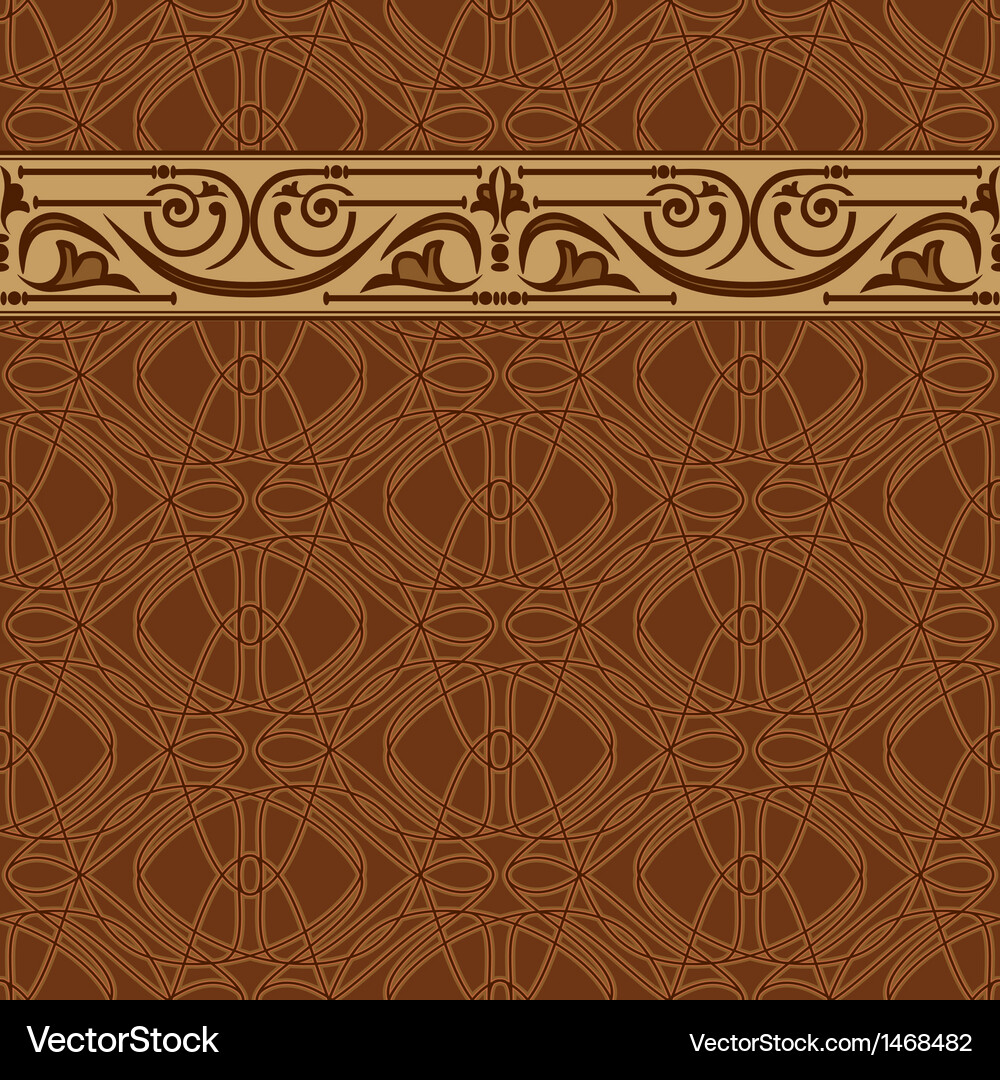 Retro seamless pattern Royalty Free Vector Image