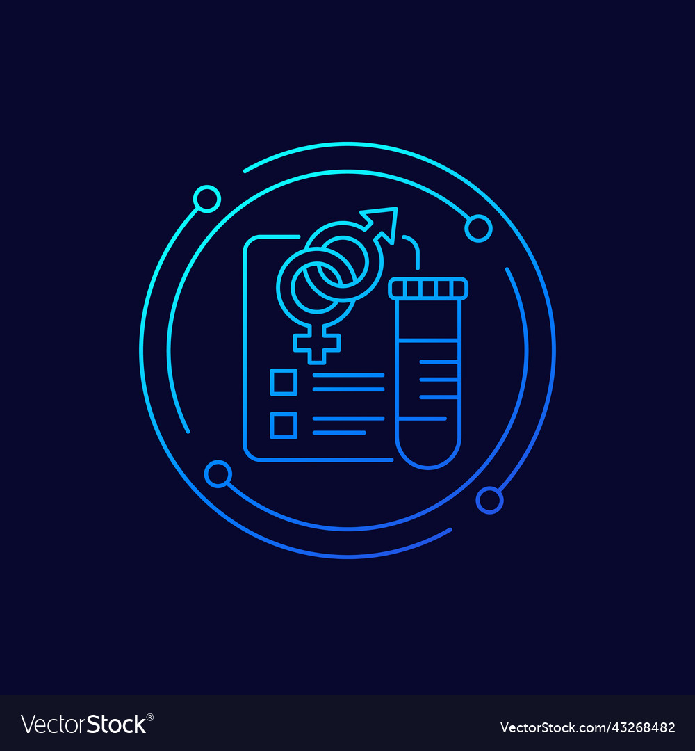 Std test line icon design