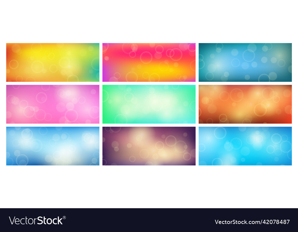 Abstract background with blur bokeh light effect vector image Abstract background with blur bokeh light effect