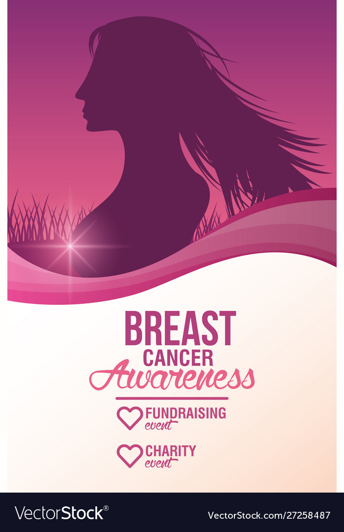 Breast cancer awareness fundraiser design