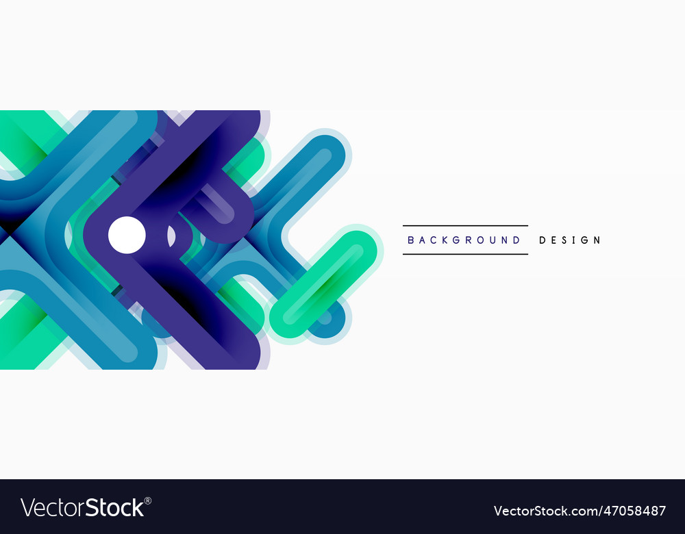 Cross line background minimal geometric template Vector Image Cross line background minimal geometric template