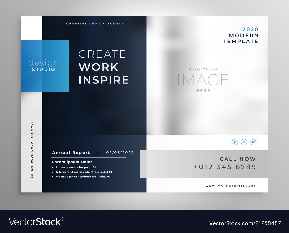 Modern Blue Business Presentation Template