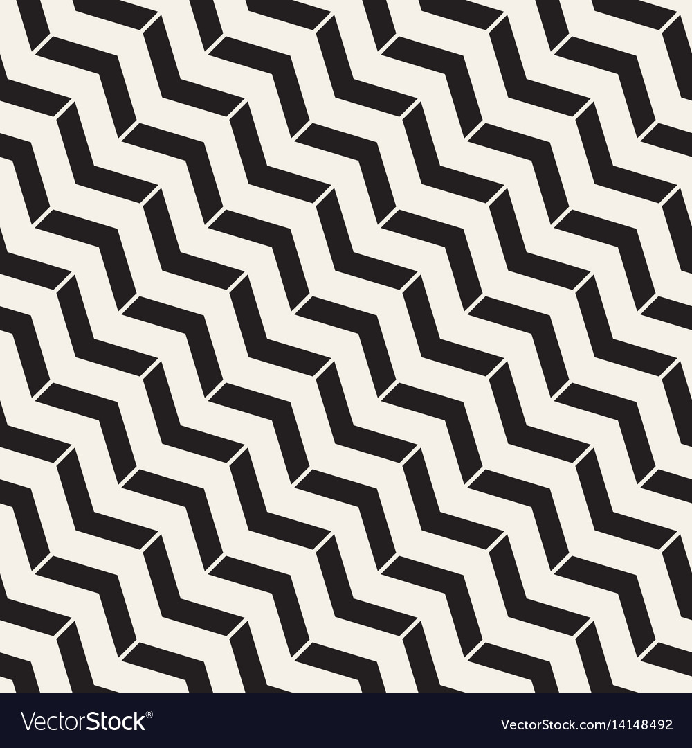Abstract Zigzag Pattern