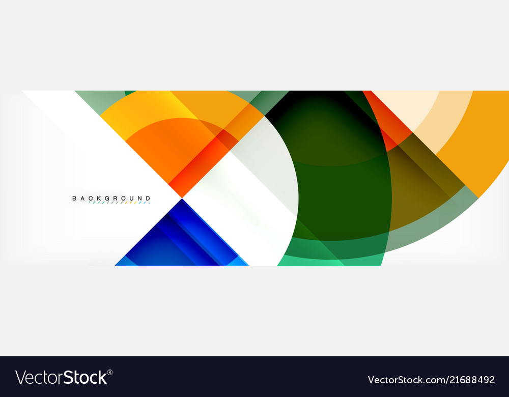 Dynamic Geometric Abstract Background
