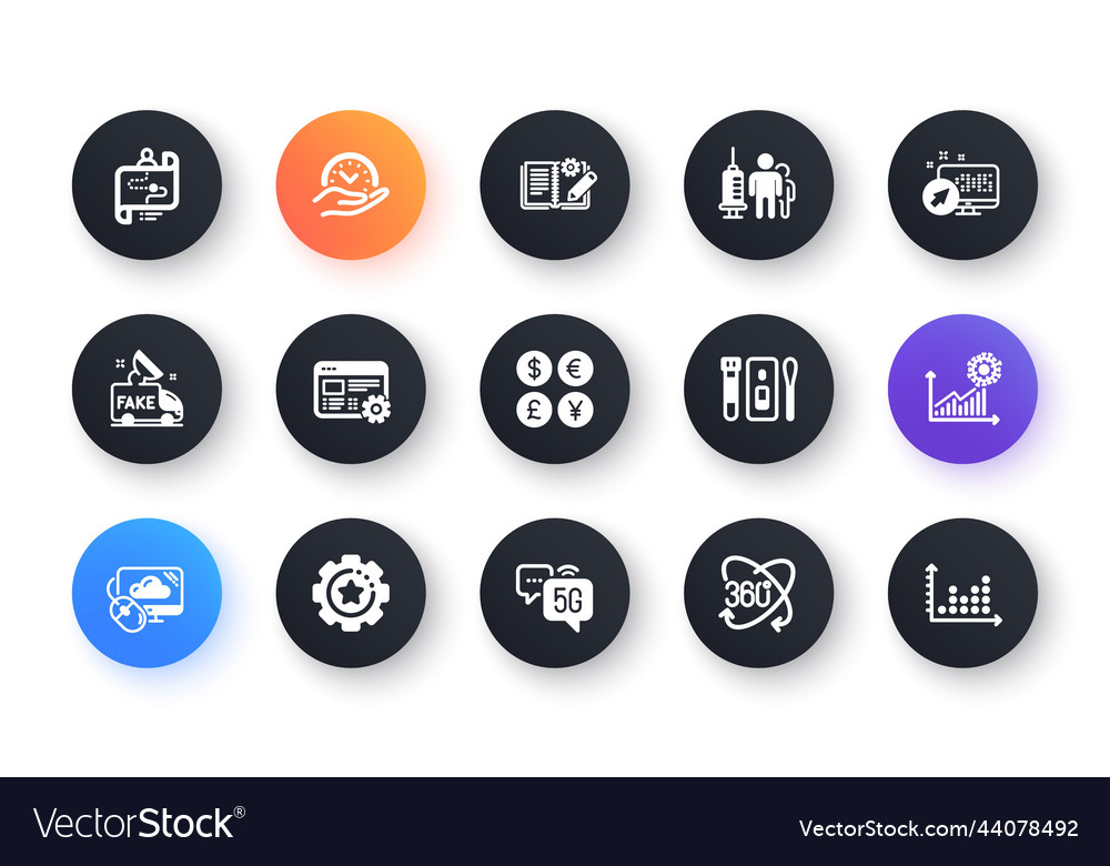 Minimal set of engineering documentation fake vector image Minimal set of engineering documentation fake