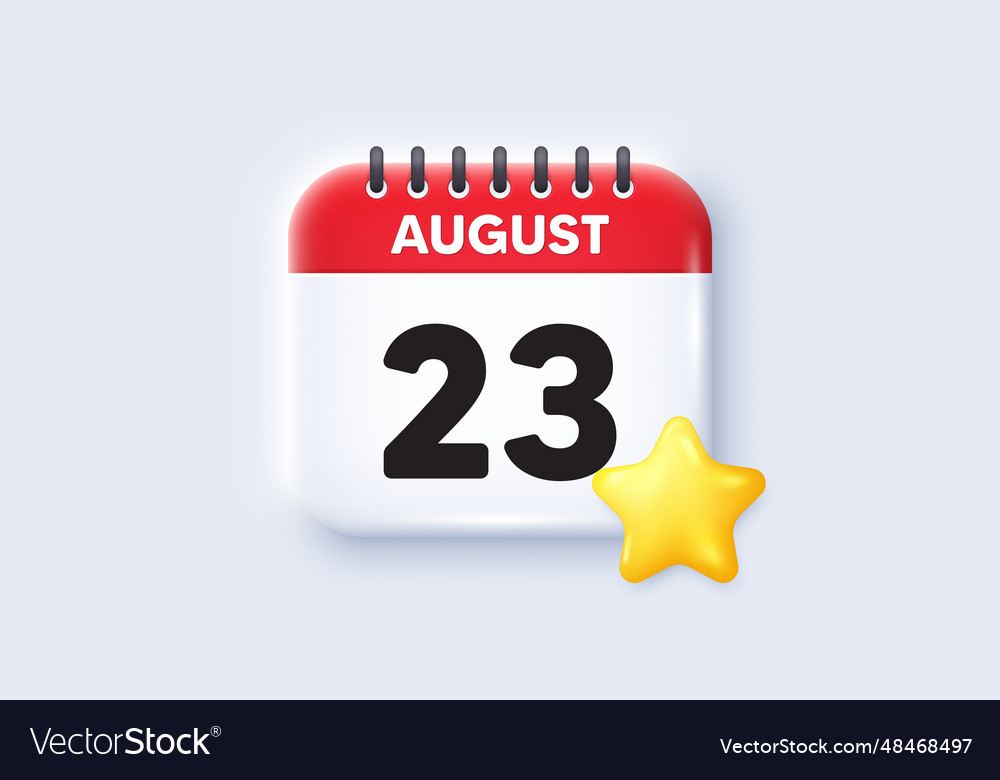 23th day of the month icon event schedule date
