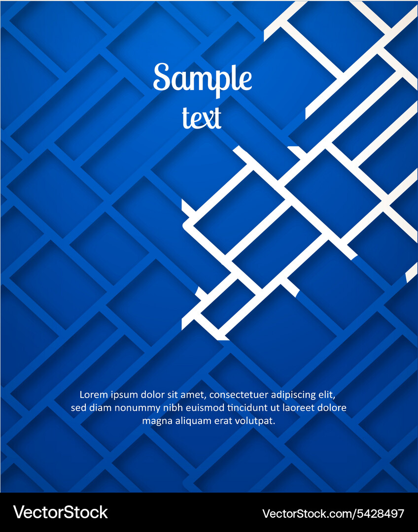 3d abstract Royalty Free Vector Image - VectorStock
