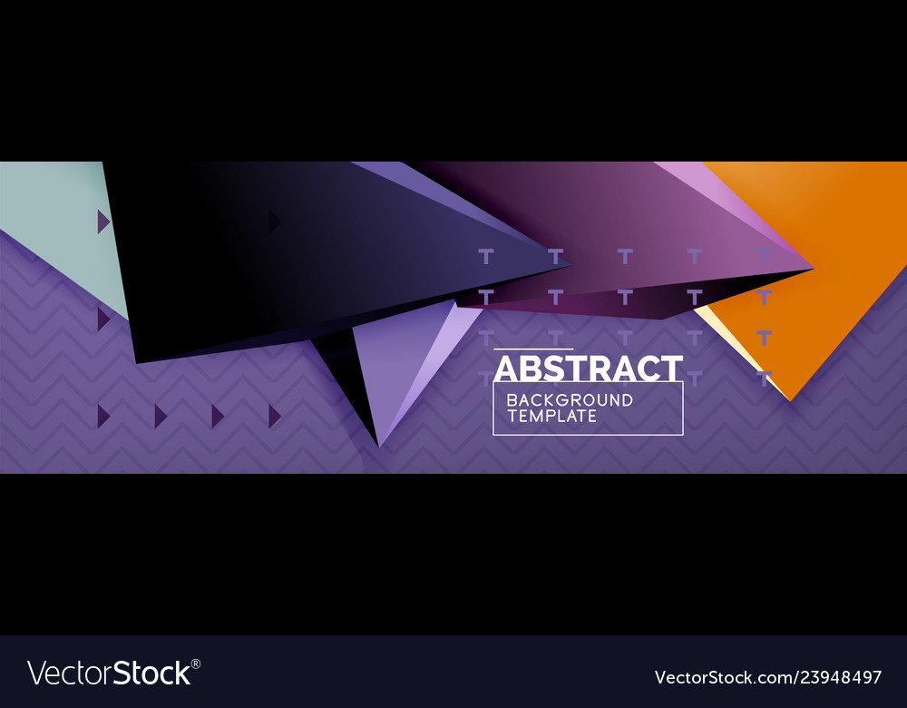 3d triangular shapes abstract background vector image 3d triangular shapes abstract background