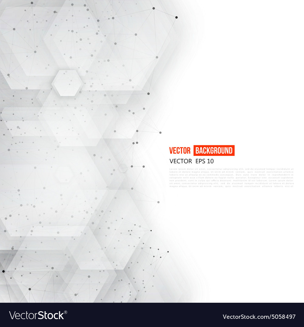 Abstract 3d hexagonal