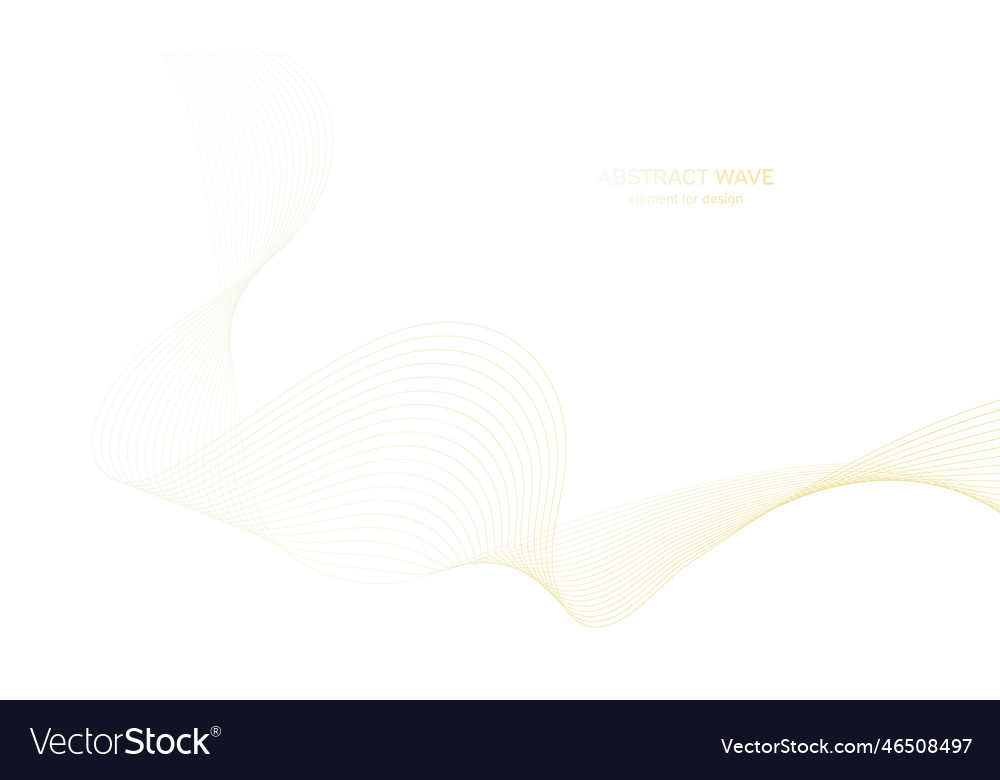 Abstract colorful wave element for design digital vector image Abstract colorful wave element for design digital