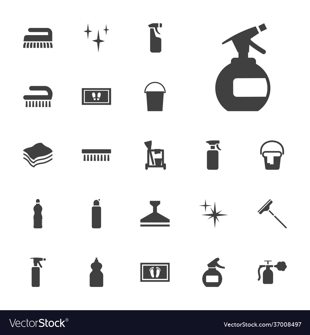 Cleaning icons