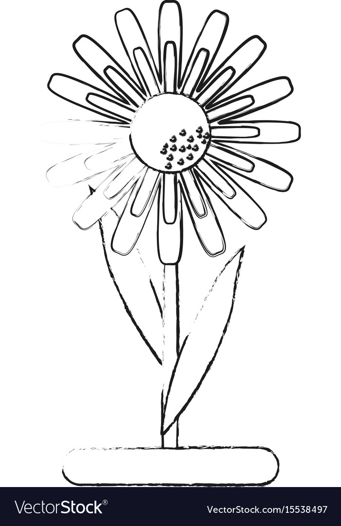 Delicate flower icon image