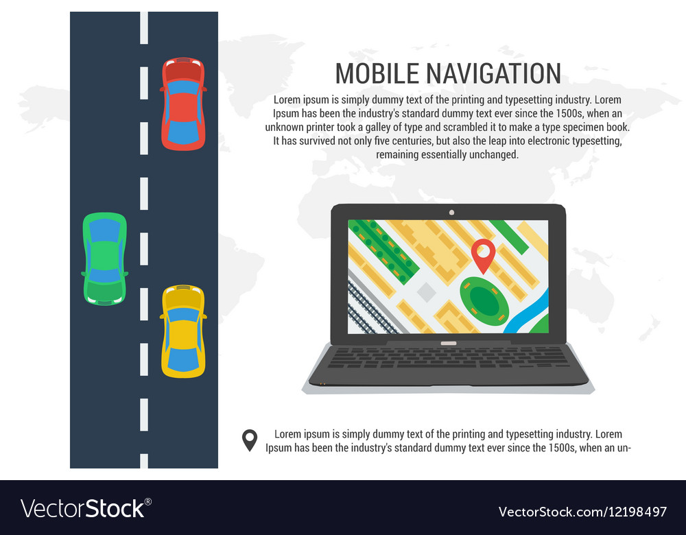 Poster of computer navigation system