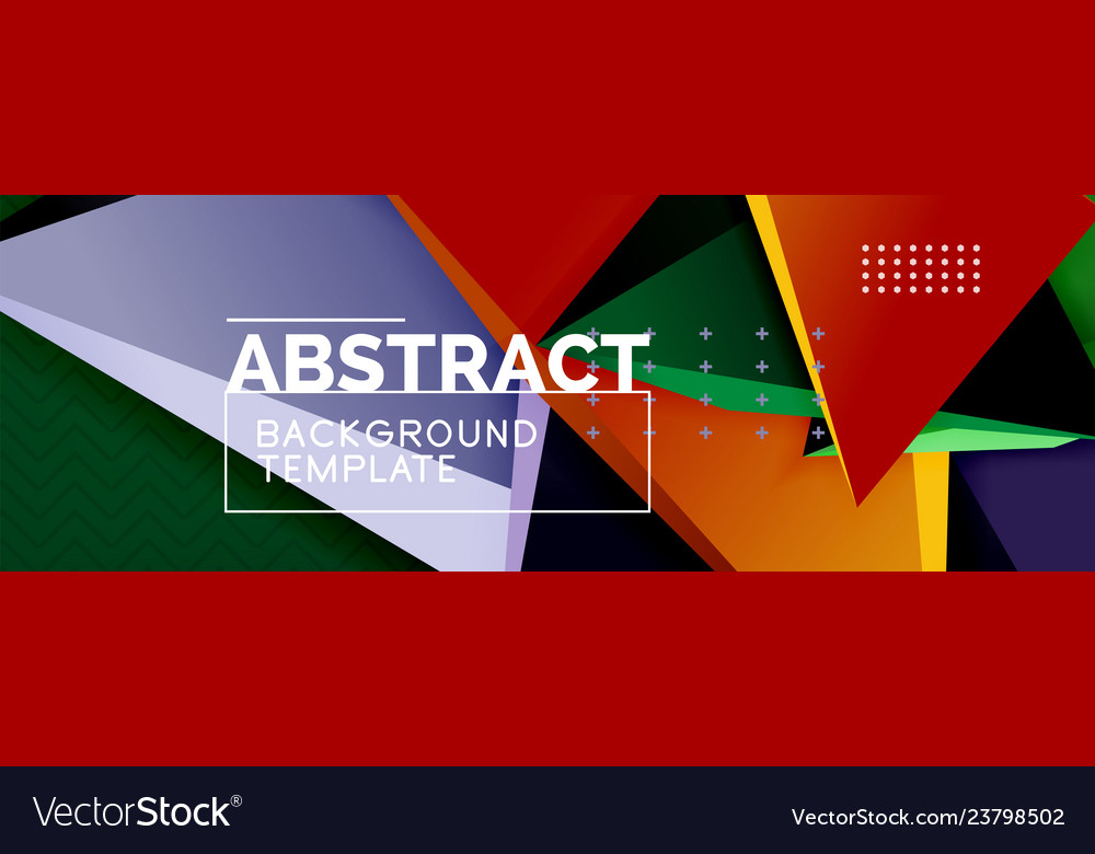 3d triangular minimal abstract background vector image 3d triangular minimal abstract background