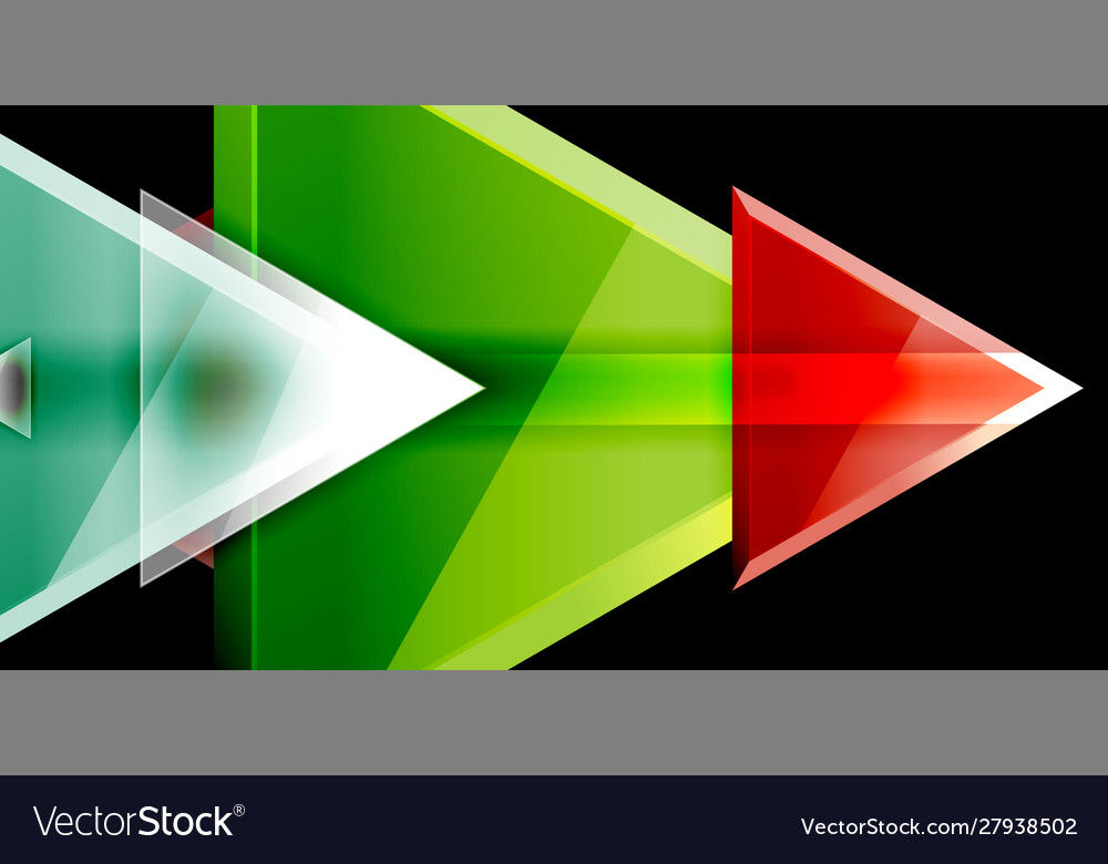 Dynamic triangle composition abstract background Vector Image Dynamic triangle composition abstract background