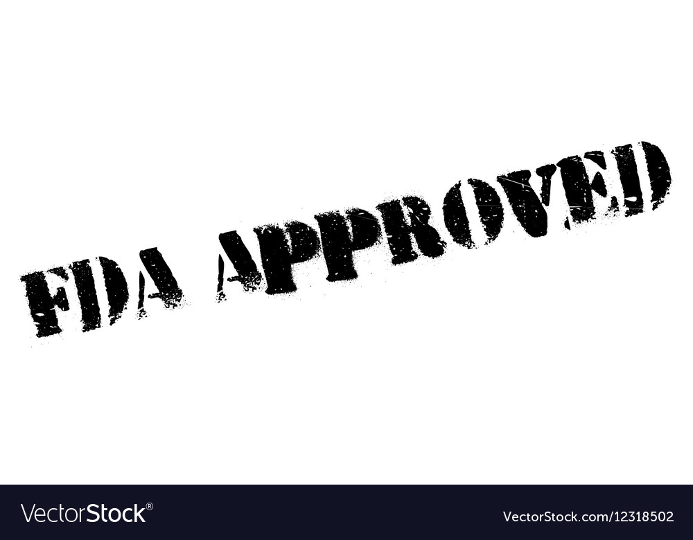 Fda approved rubber stamp