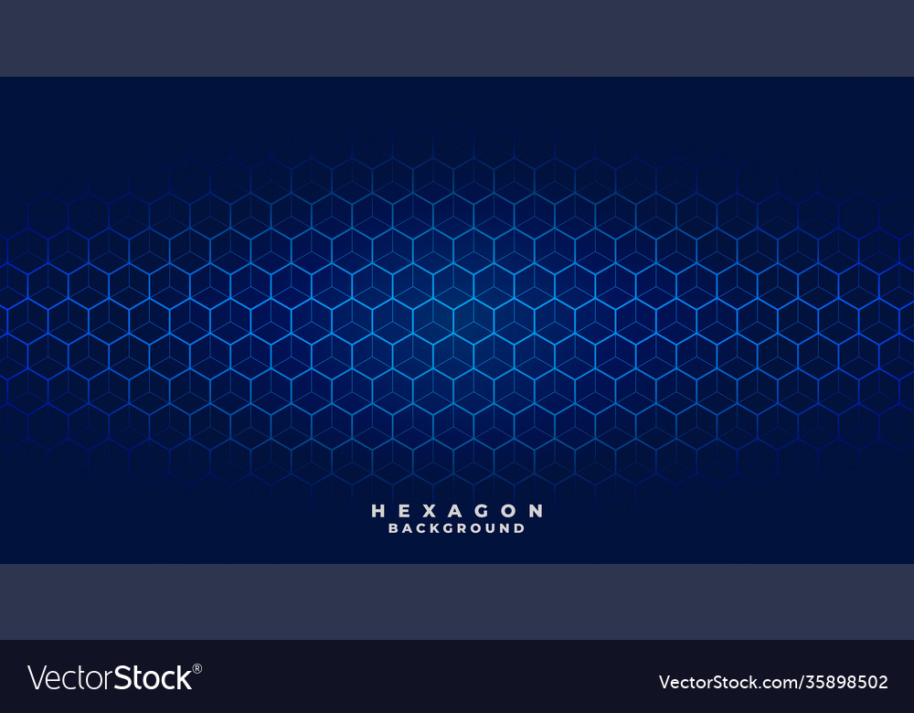 Hexagonal Tech Background