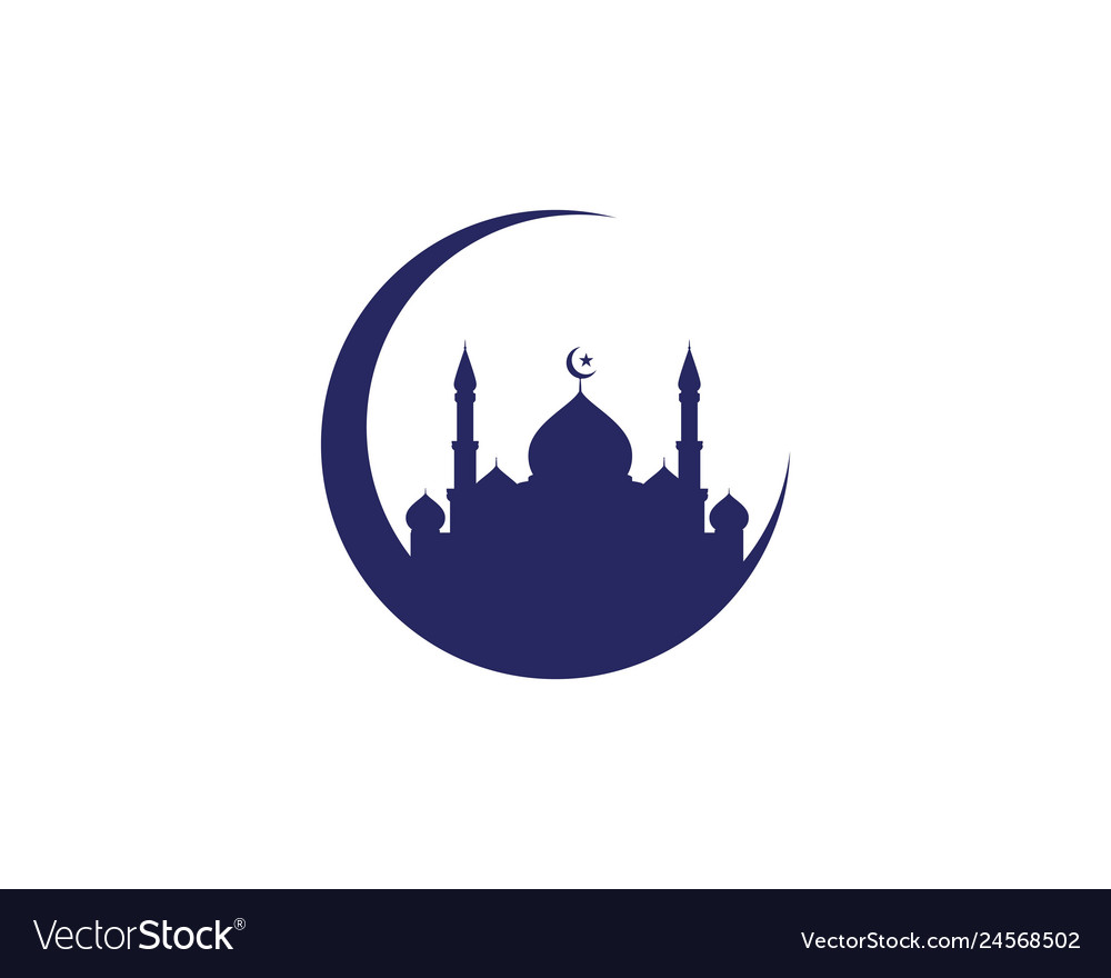 Mosque moslem icon Royalty Free Vector Image - VectorStock