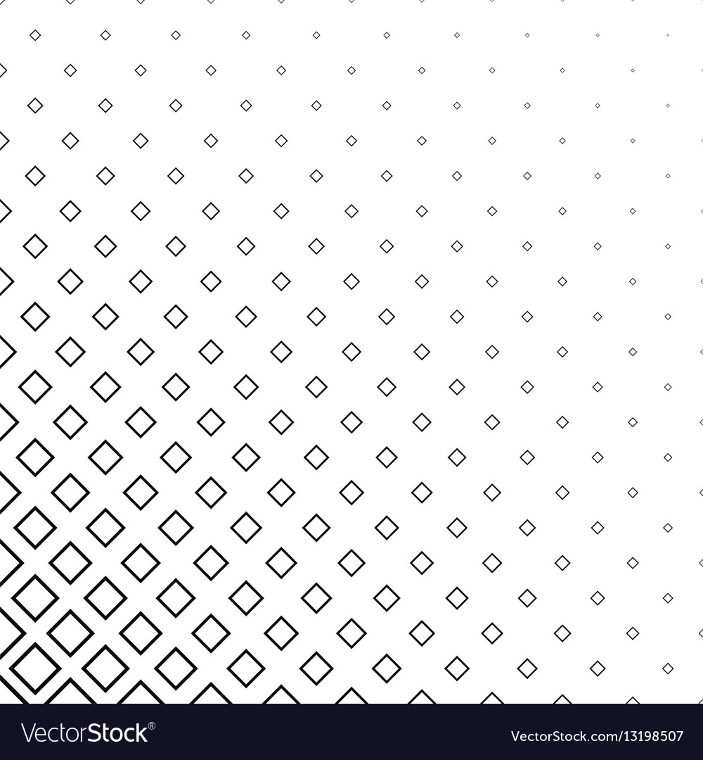 Abstract monochrome square pattern design