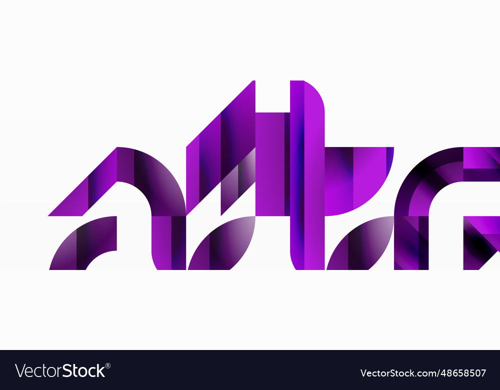 Assorted geometric shapes unite in a minimalistic Vector Image Assorted geometric shapes unite in a minimalistic