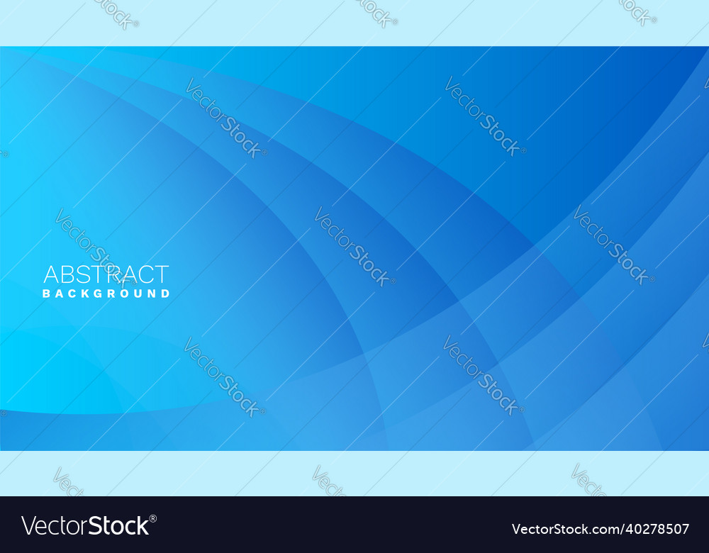 Blue background with dynamic shapes composition vector image Blue background with dynamic shapes composition