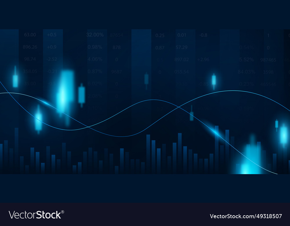 Business design stock market charts or forex