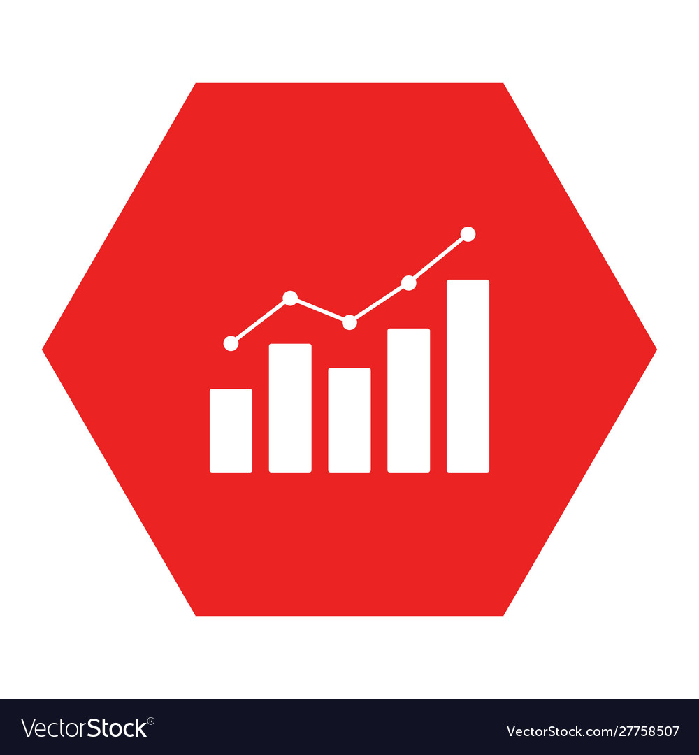 Chart and hexagon