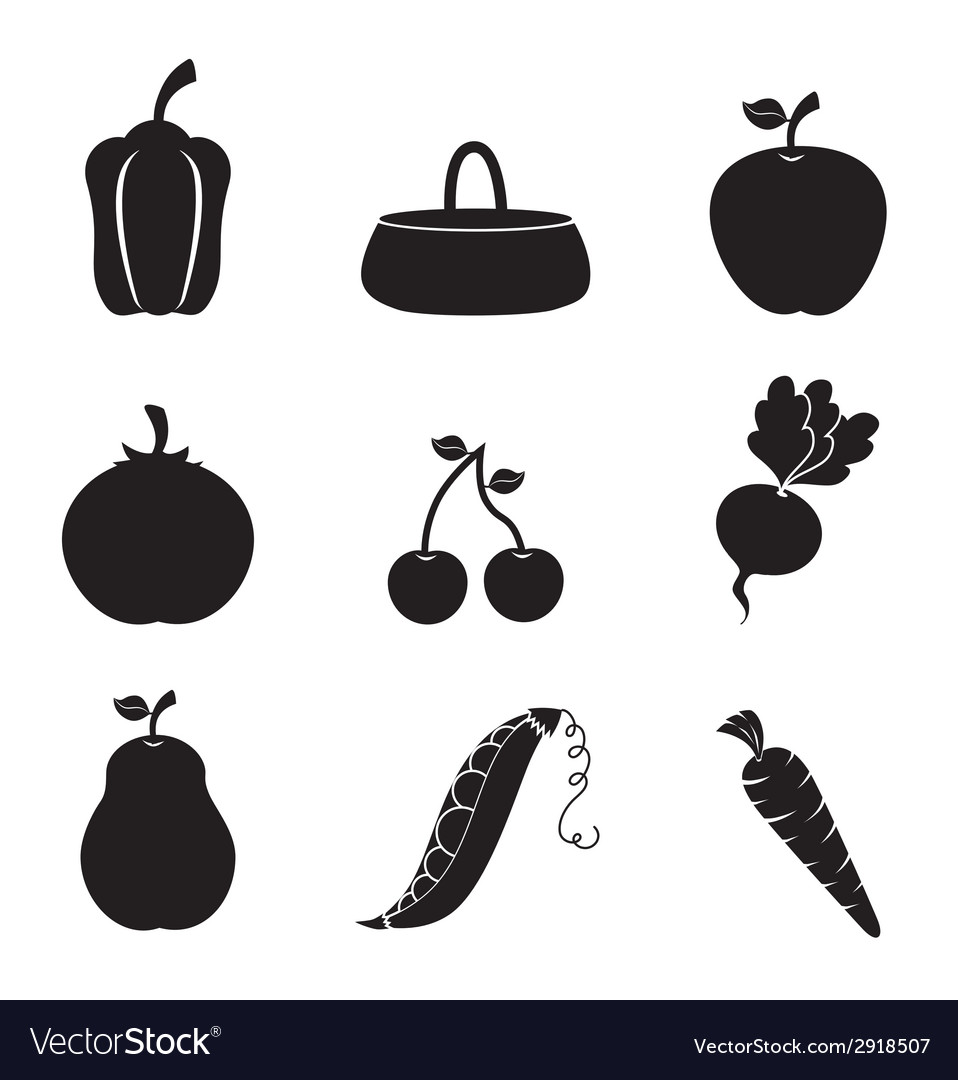 Food design over white background Royalty Free Vector Image