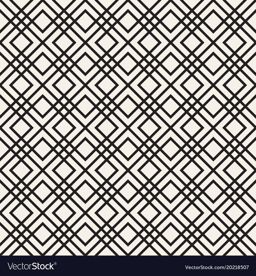 Modern Lattice Geometric Pattern