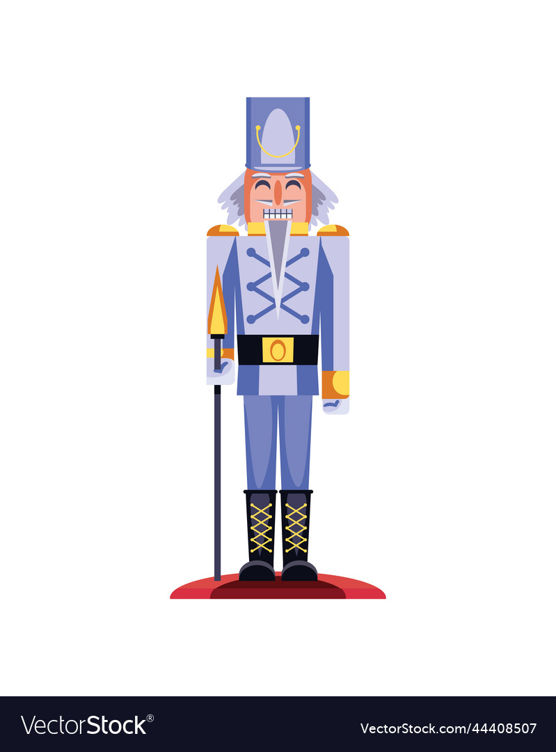 Nutcracker icon isolated