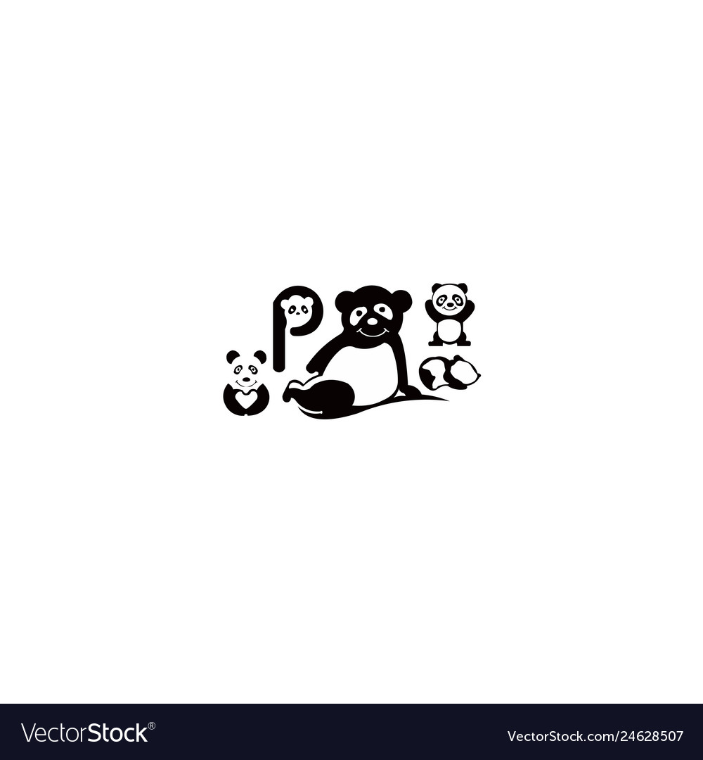 Panda animal Royalty Free Vector Image - VectorStock