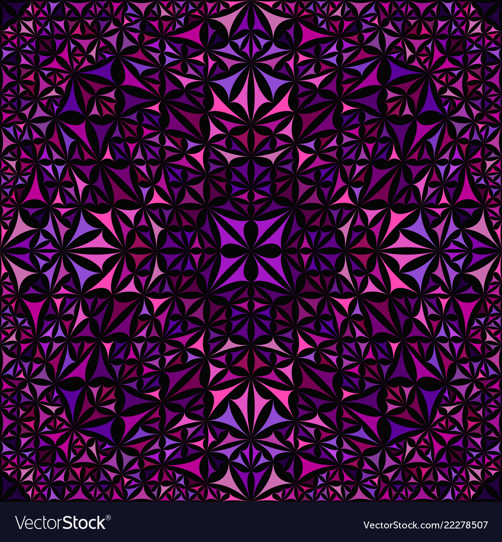 Purple repeating kaleidoscope pattern background Vector Image Purple repeating kaleidoscope pattern background