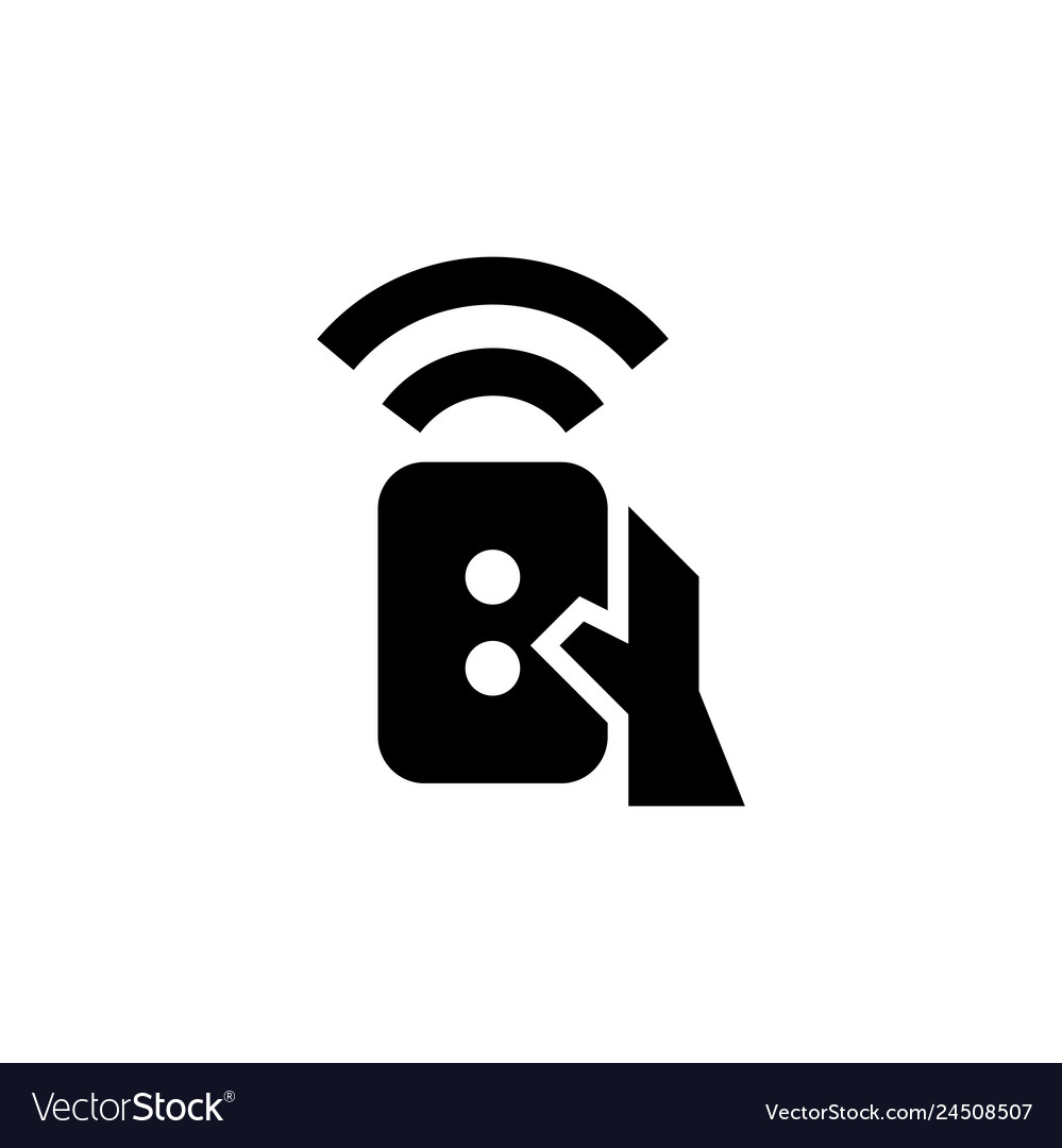 Remote controller icon vector image Remote controller icon
