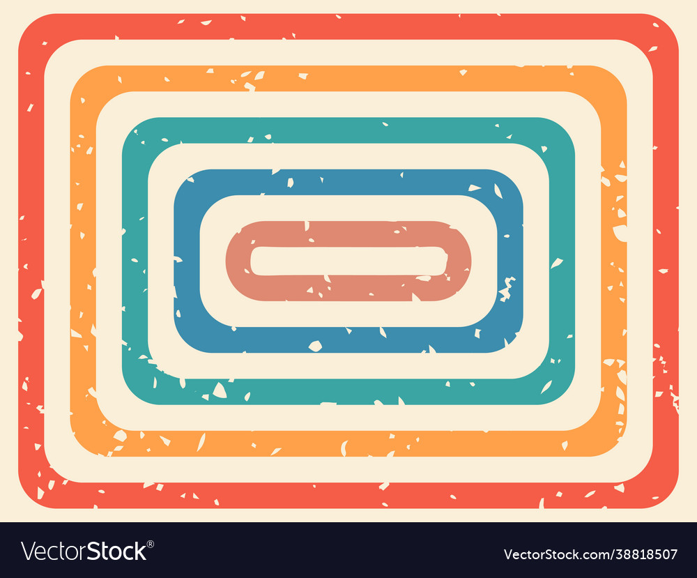 Retro style background with grunge texture vector image Retro style background with grunge texture