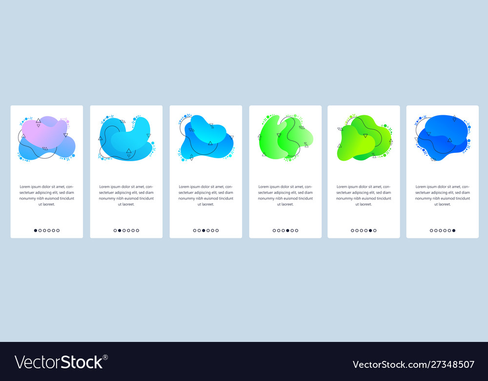 Website and mobile app onboarding screens vector image Website and mobile app onboarding screens