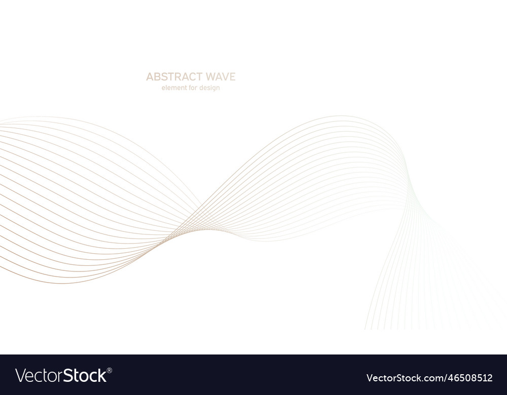 Abstract colorful wave element for design digital vector image Abstract colorful wave element for design digital