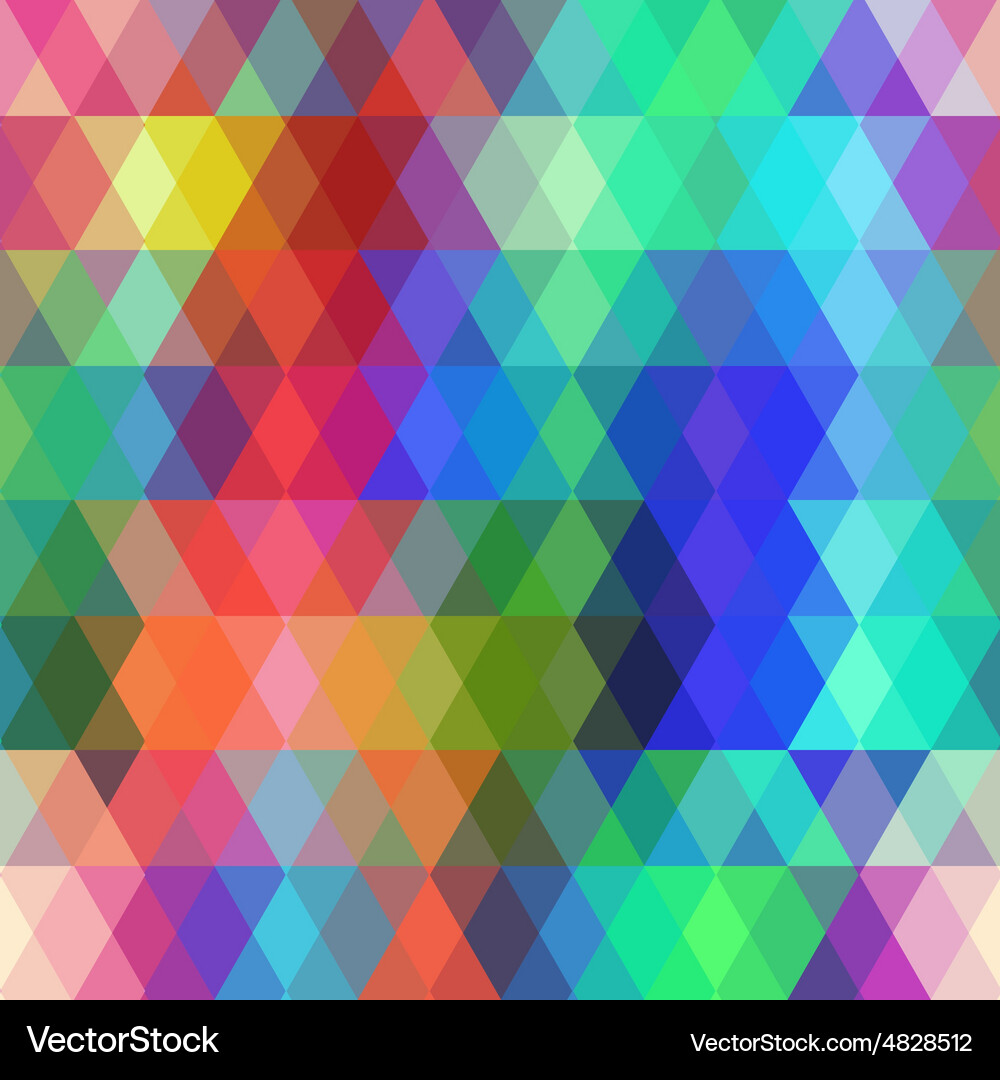 Abstract hipsters seamless pattern with colored Vector Image