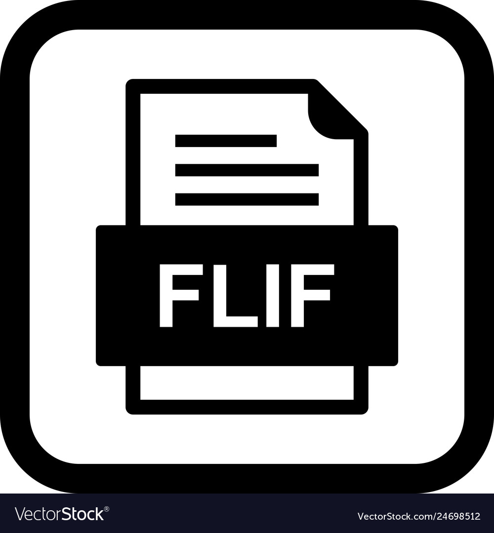 Flif file document icon