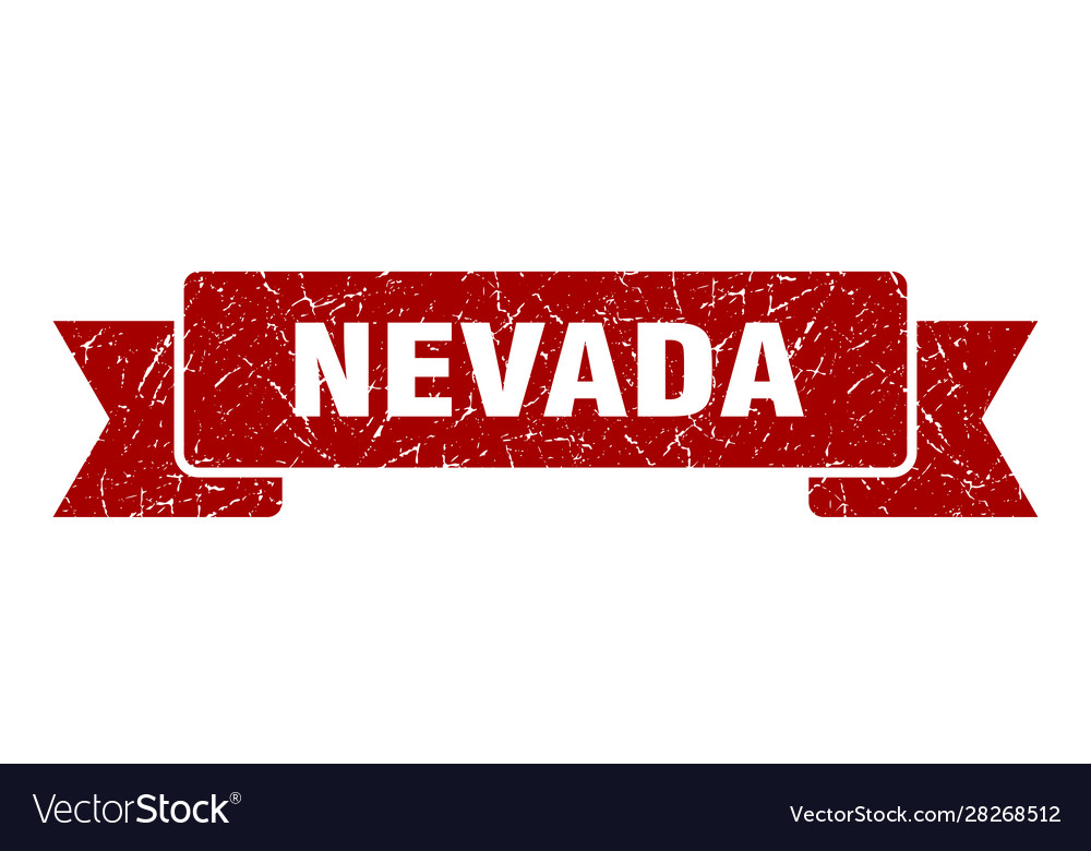 Nevada Band rot grunge band sign