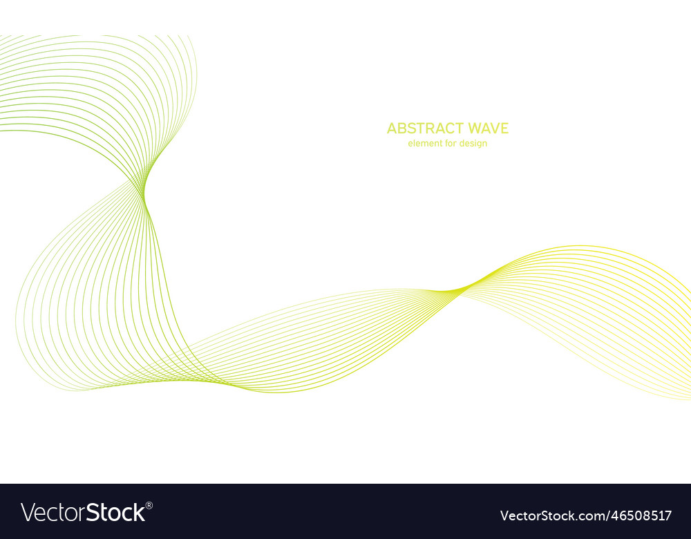 Abstract colorful wave element for design digital vector image Abstract colorful wave element for design digital