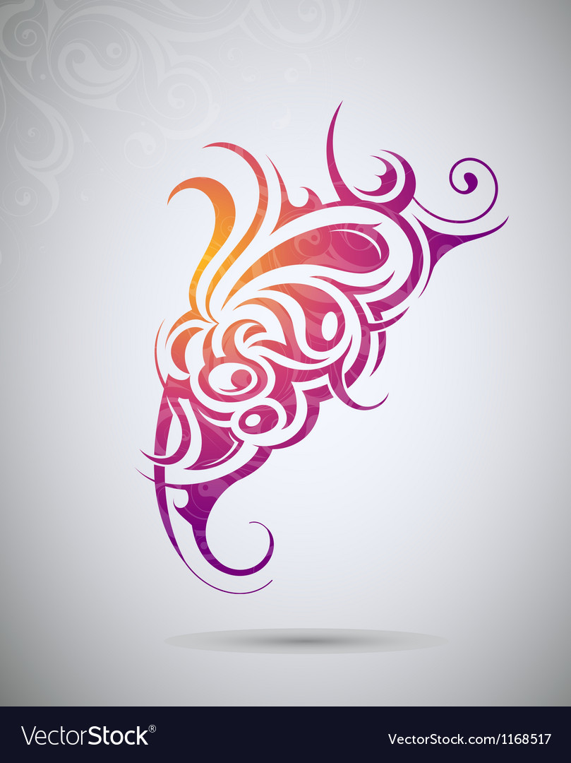 Abstract tribal tattoo design Royalty Free Vector Image Abstract tribal tattoo design Royalty Free Vector Image