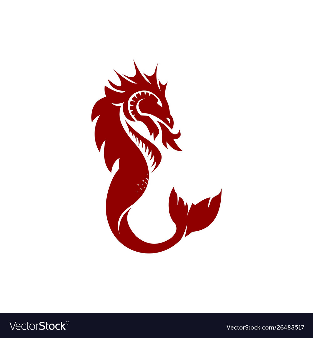 Dragon logo template