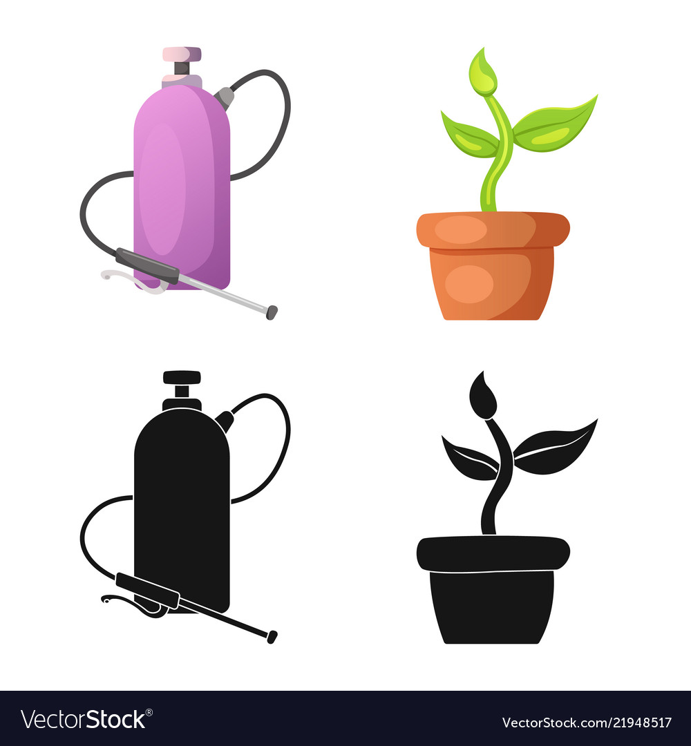 Isolated object of and icon set s