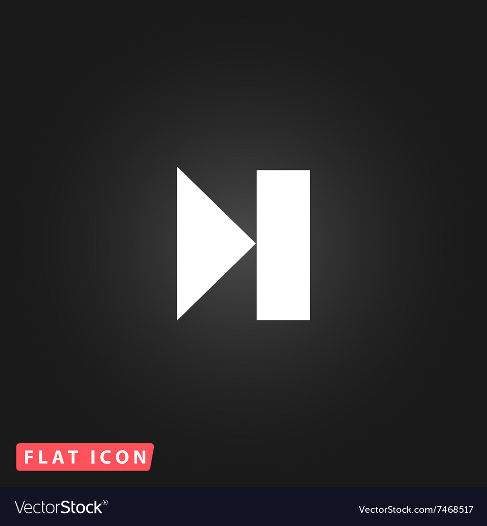 Next track web icon media player