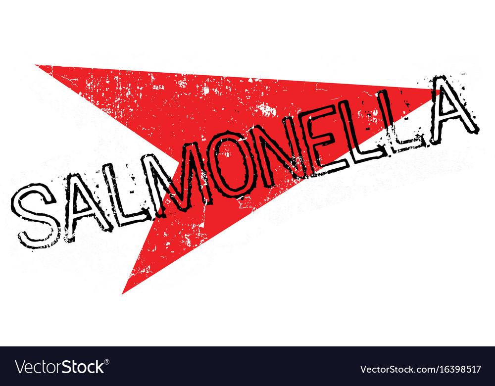 Salmonella rubber stamp Royalty Free Vector Image