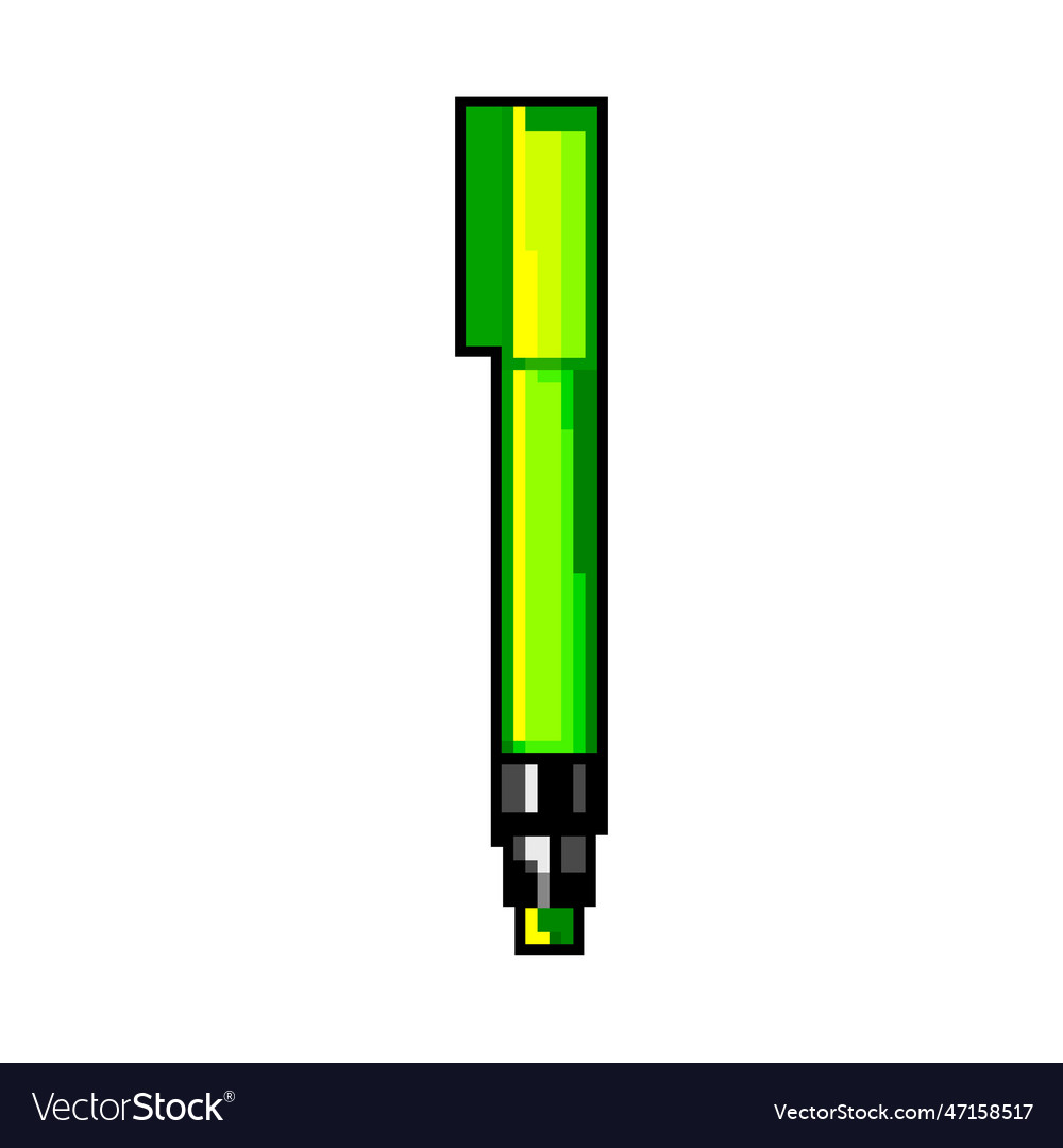 School highlighter game pixel art