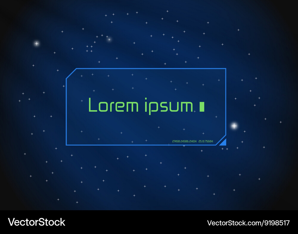 Space background Royalty Free Vector Image - VectorStock