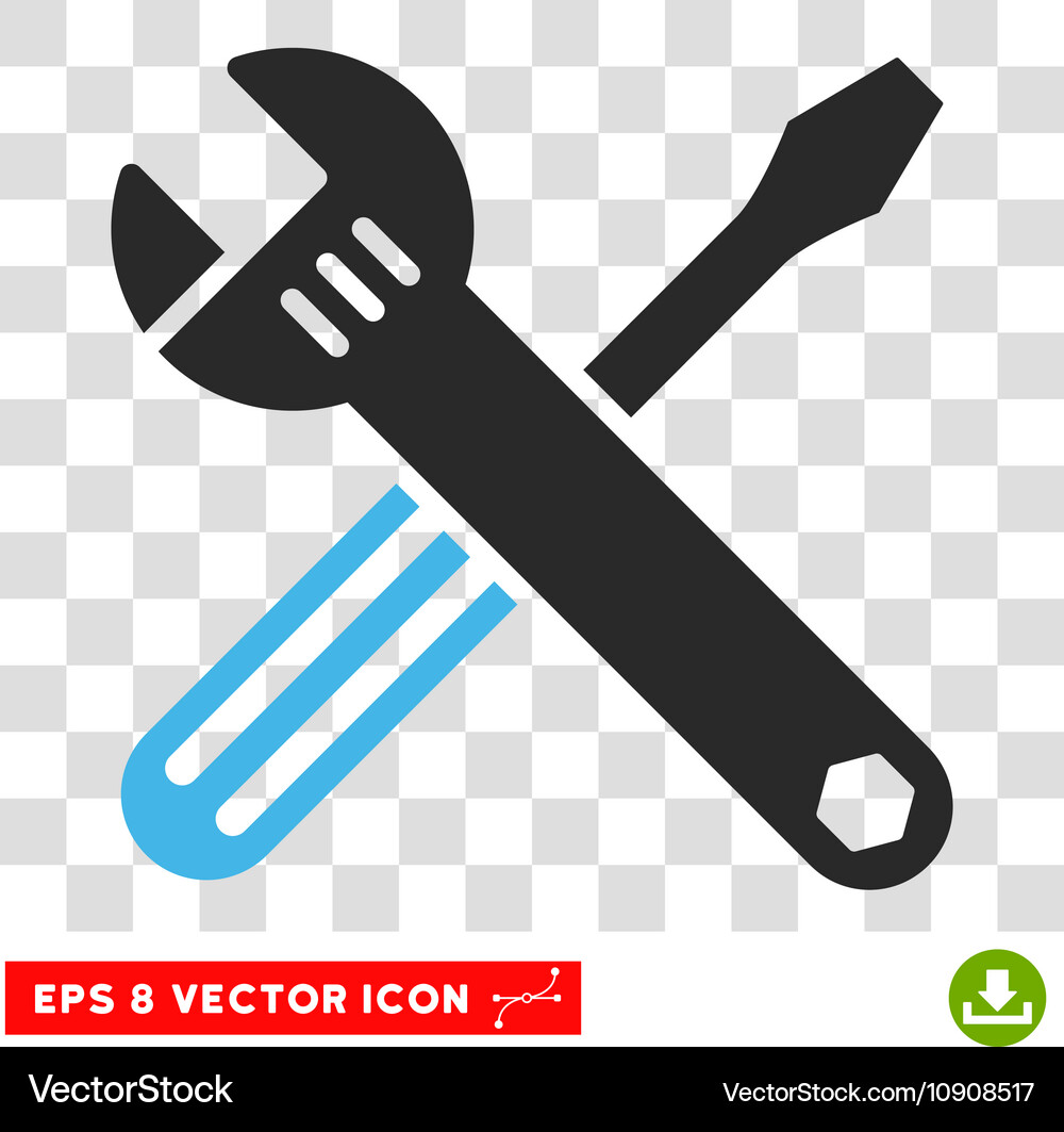 Tools eps icon Royalty Free Vector Image - VectorStock